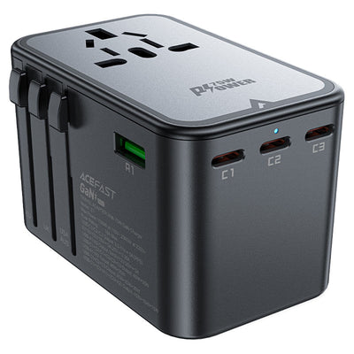 محول سفر ACEFAST Z1 GaN 75W عالمي 2300W متعدد المنافذ