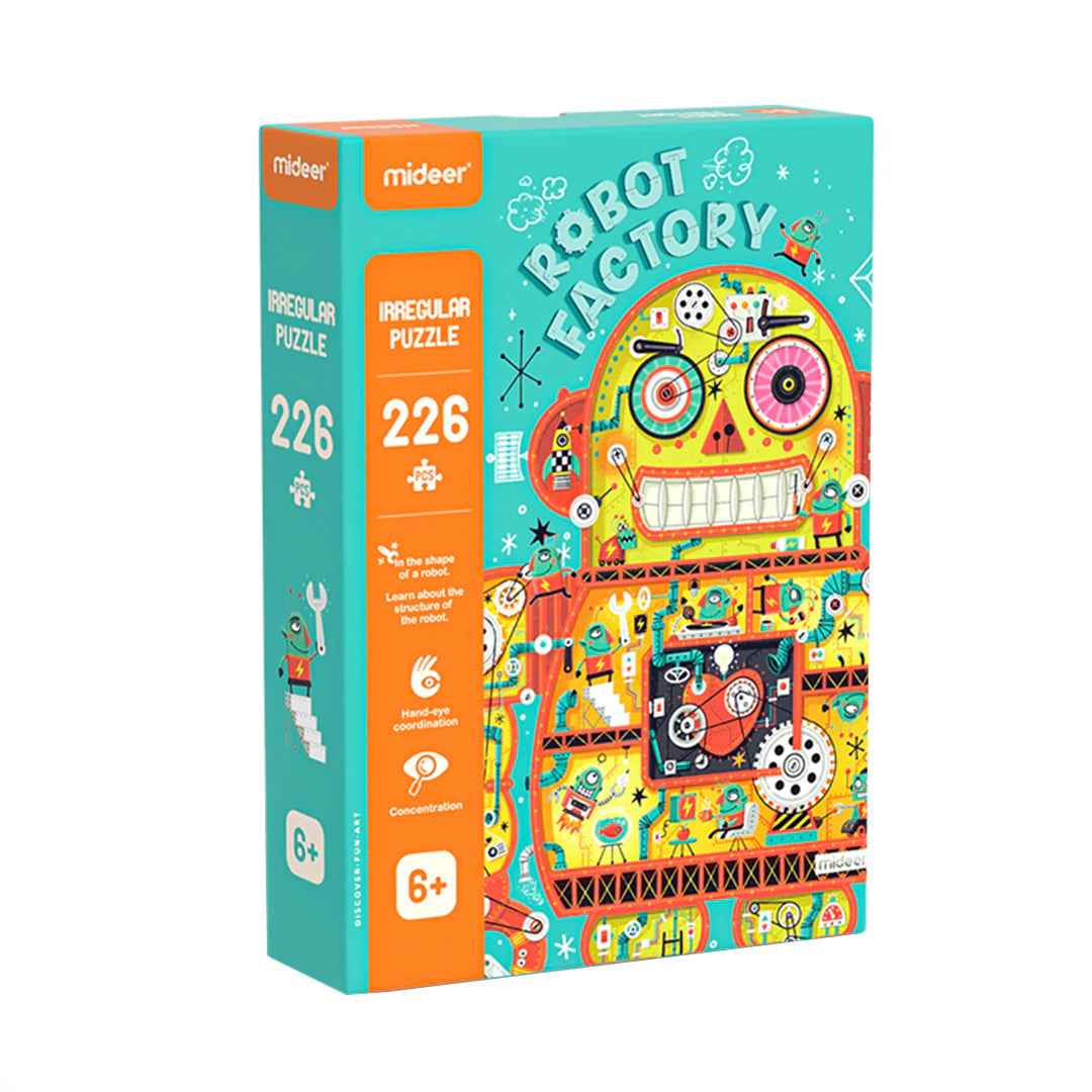 لعبة تركيب الأشكال مصنع الروبوتات من ميدير