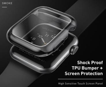 UNIQ Garde Hybrid Apple Watch Series 4 Case With Screen Protection (44mm)