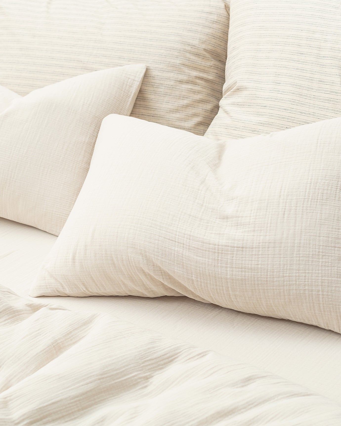 Marla Muslin Superking Size Duvet Cover Set - Fitted - Madame Coco JO