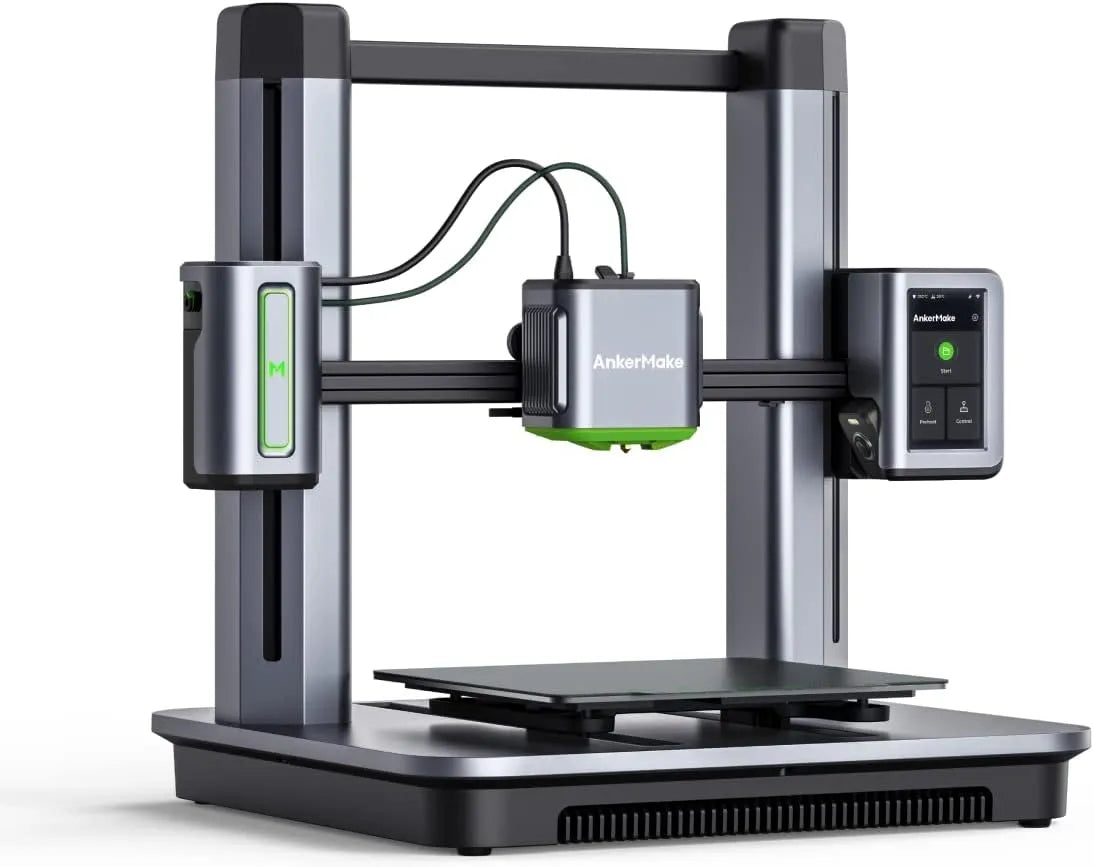 AnkerMake M5 3D Printer Speed Upgraded to 500 mm/s Error Detection with AI Camera Auto-Leveling