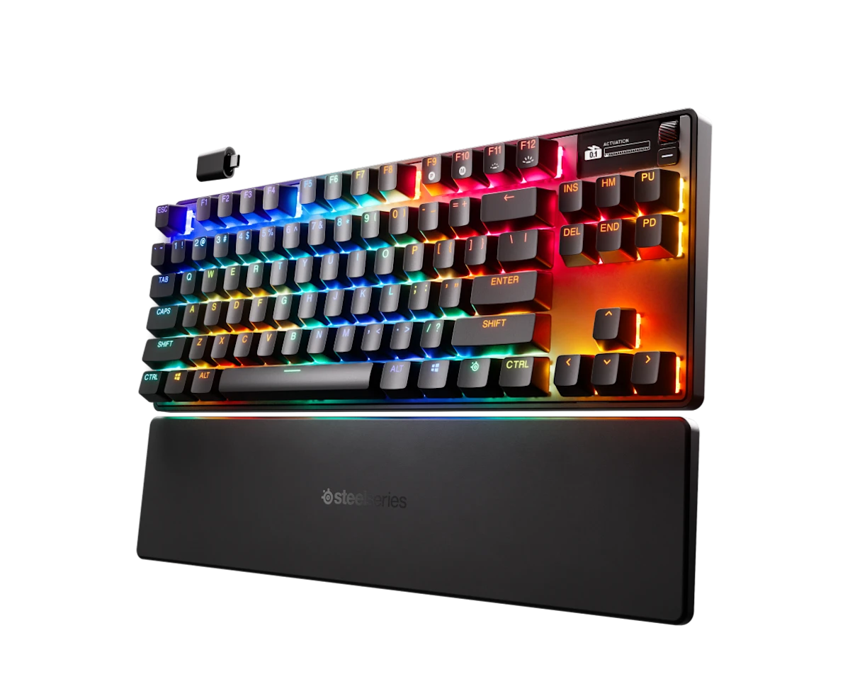 SteelSeries Apex Pro TKL Wireless Gen 3 – World’s Fastest TKL Gaming Keyboard