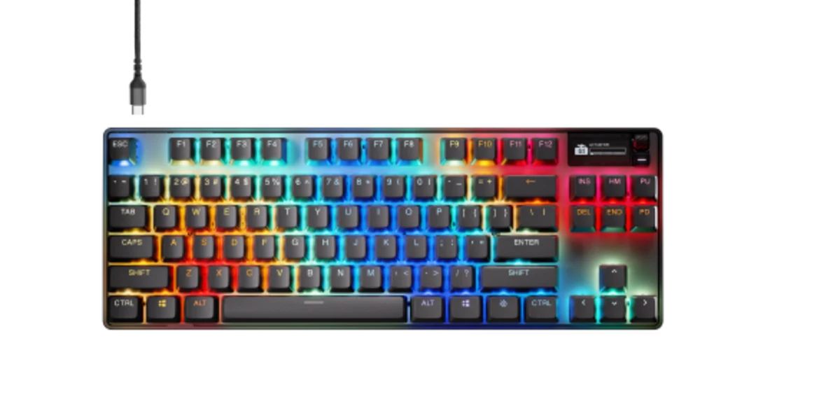 SteelSeries Apex Pro TKL Wireless Gen 3 – World’s Fastest TKL Gaming Keyboard