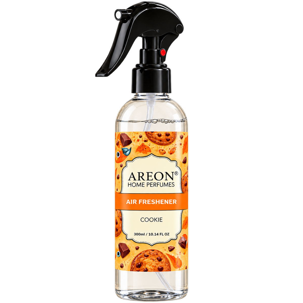 AREON Car & Home Air Freshener Spray, Cookies Scent, 300 ml