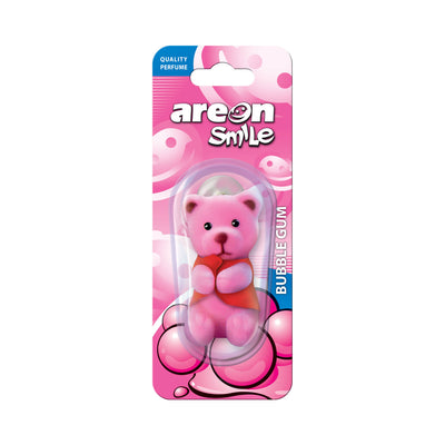 AREON Hanging Doll Car Air Freshener, Bubble Gum