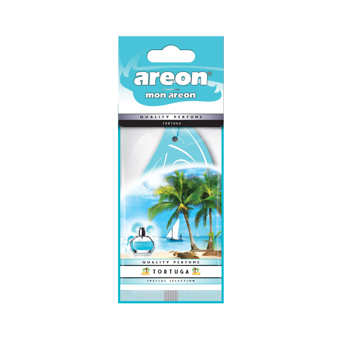 AREON Mon Hanging Car Air Freshener, Tortuga