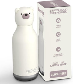 ASOBU Bestie Insulated Water Bottle – Bear