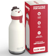 ASOBU Bestie Insulated Stainless Steel Water Bottle – Character Edition