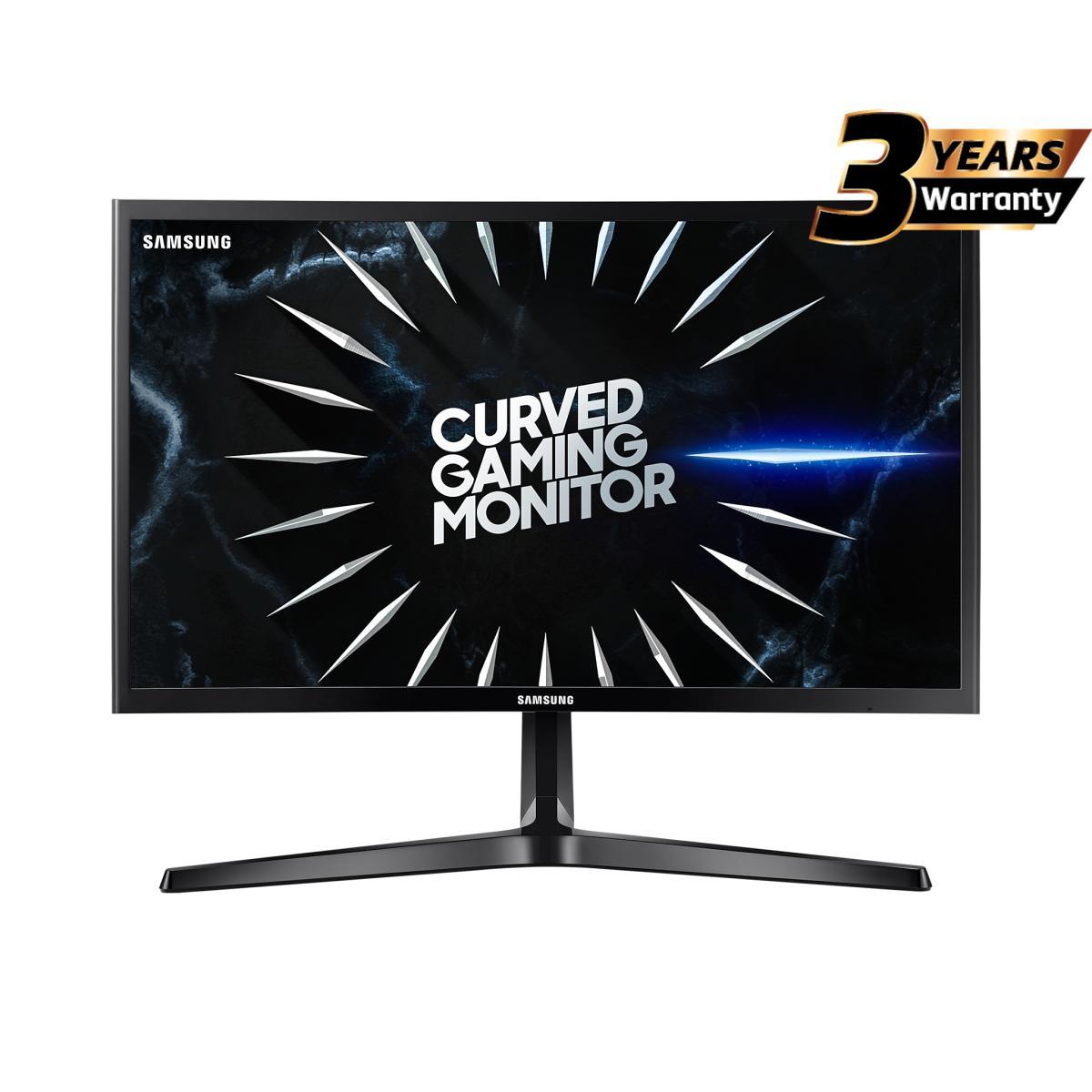 شاشة ألعاب منحنية Samsung Odyssey CRG5 مقاس 24 بوصة بمعدل تحديث 144 هرتز ومدة استجابة 4 مللي ثانية وتقنية AMD Radeon FreeSync™