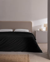 Madame Coco Manon Double Size Ranforce Duvet Cover – 100% Cotton Plain Bedding | 8 Colors