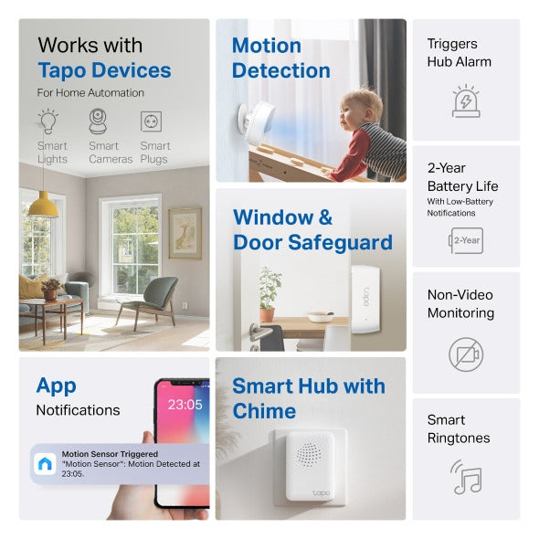 مجموعة مستشعرات ذكية Tapo T30 من تي بي لينك