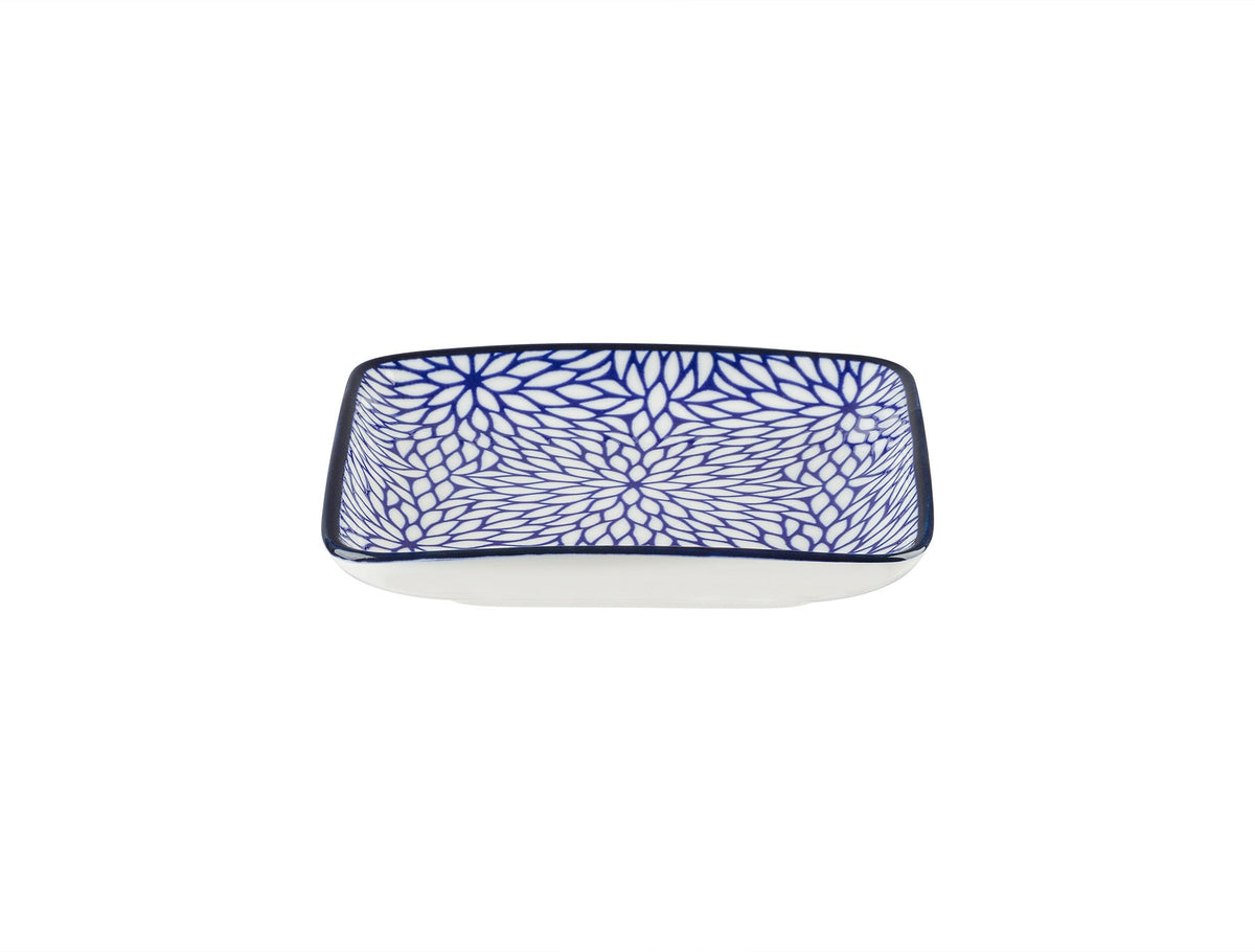 Rêve Bleu Drancy Square Plate - Madame Coco JO