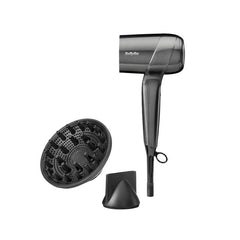 BaByliss Titanium Powerful Compact Ionic Hair Dryer for Fast Drying, 1600W Digital Motor – D6200DSDE