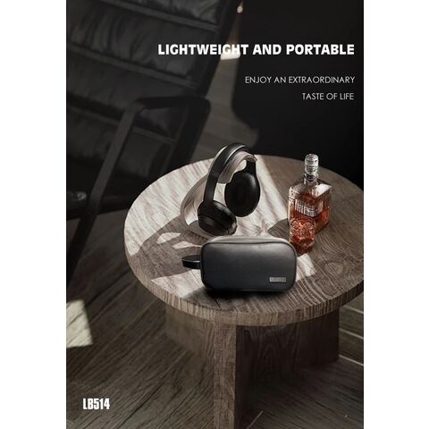 حقيبة يد من الجلد الطبيعي بسحاب مرن ومتين بسعة تخزين كبيرة SBS