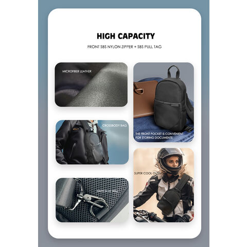 حقيبة تعليق قطرية من قماش مقاومة للماء وعالية الكثافة والبوليستر المتين من لينيس