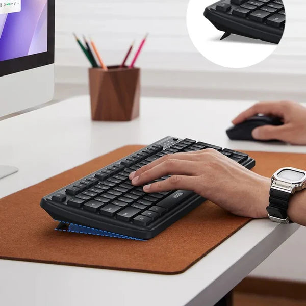 لوحة مفاتيح UGREEN K331 لاسلكية كاملة الحجم 104 مفتاح