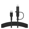 Belkin 2-in-1 Cable with USB-C and Lightning Connector 1.5M CAC003hq1.5M