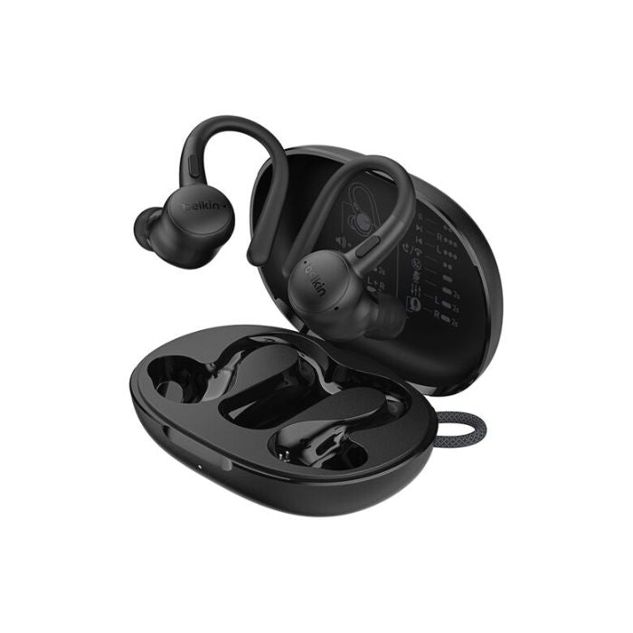 Belkin SoundForm ActiveFit True Wireless Earbuds Black AUC016HQBK
