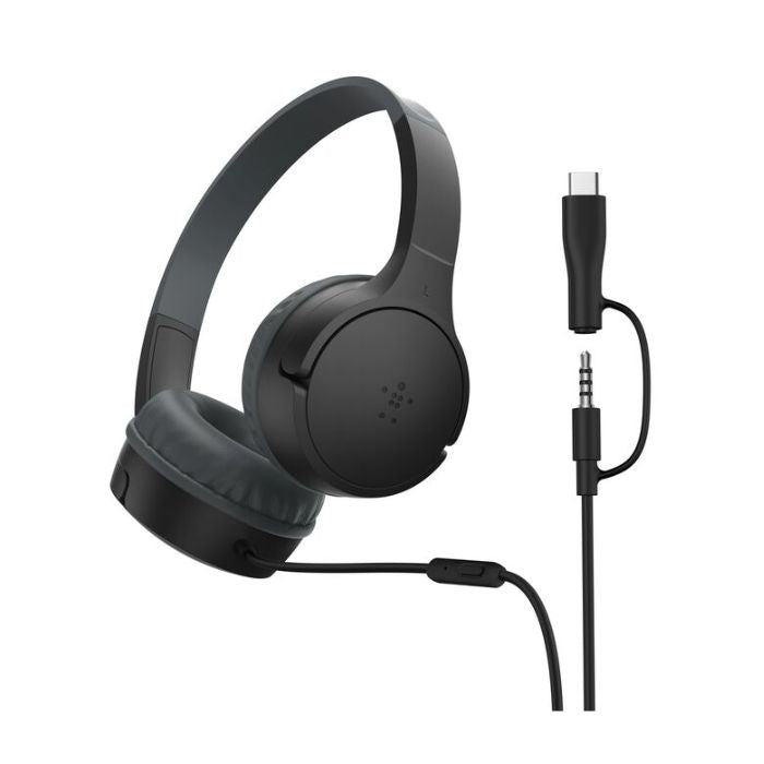 Belkin SoundForm Mini Wired On-Ear Headphones for Kids AUD010HQ