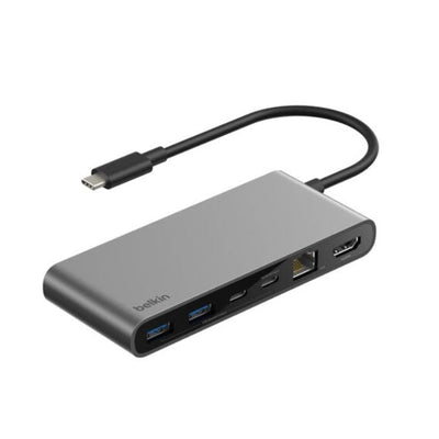 Belkin 5-Port USB-C Hub with Dual USB-C Ports INC024HQSGY