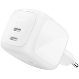 شاحن حائط Belkin BoostCharge Pro ثنائي المنافذ USB-C بتقنية GaN بقدرة 67 واط WCH020kq