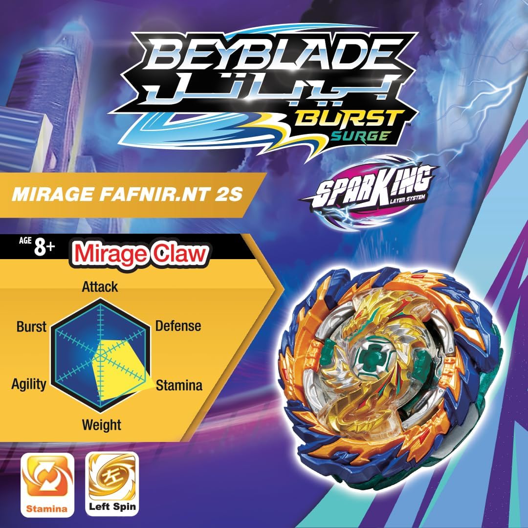 Beybattle Beyblade Mirage Fafnir BB-167-T | Takara Tomy
