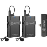 ميكروفون لاسلكي مزدوج BOYA BY-WM4 Pro-K4 لجهاز iPhone