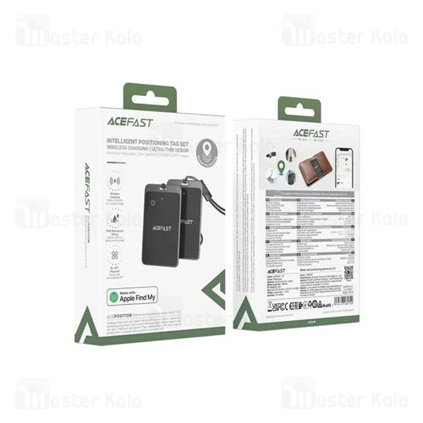 متعقب بطاقة ACEFAST S3 2-Pack Apple Find My شحن لاسلكي