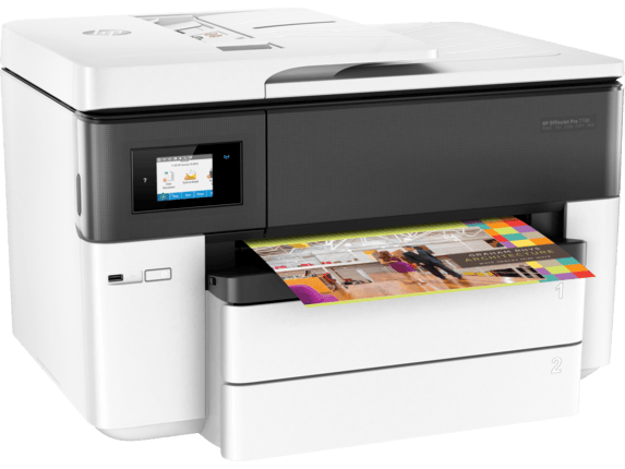 طابعة HP OfficeJet Pro 7740 متعددة الاستخدامات ذات التنسيق العريض