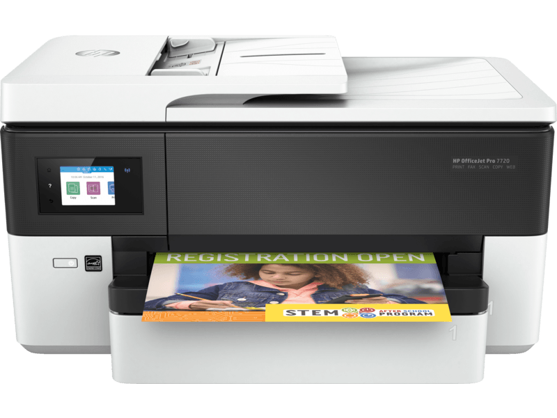 طابعة HP OfficeJet Pro 7720 ذات التنسيق العريض متعددة الإمكانات (Y0S18A)