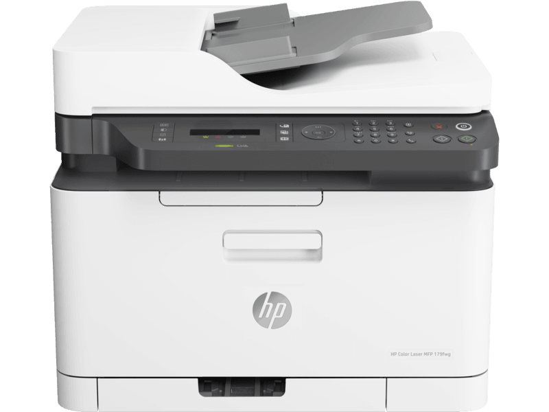 طابعة HP Color Laser MFP 179fnw - بيضاء