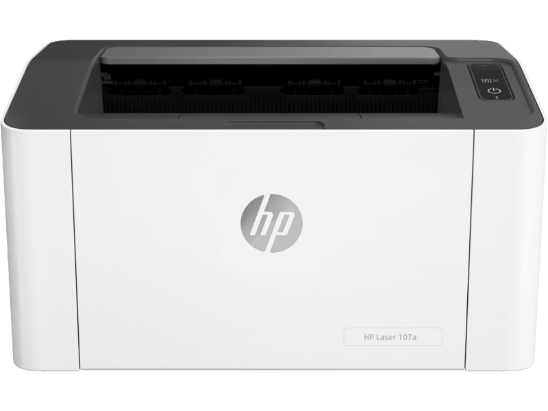طابعة HP LaserJet 107a - بيضاء
