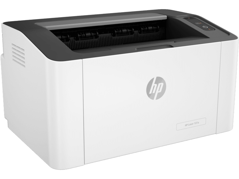 طابعة HP LaserJet 107a - بيضاء