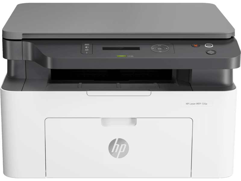طابعة HP Laser MFP 135a متعددة الوظائف للطباعة المكتبية - بيضاء