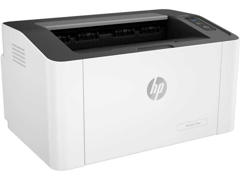 HP Laser Jet 107w A4 Mono LaserJet Printer Wireless - White