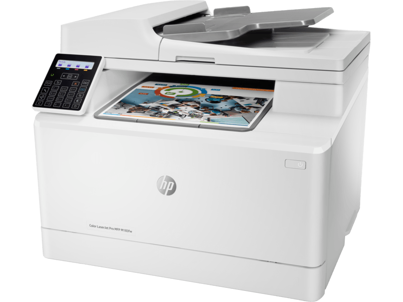 طابعة HP Color LaserJet Pro MFP M183fw (7KW56A)