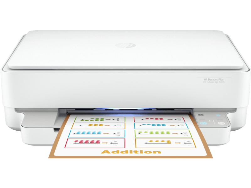 طابعة HP DeskJet Plus Ink Advantage 6075 الكل في واحد (5SE22C)