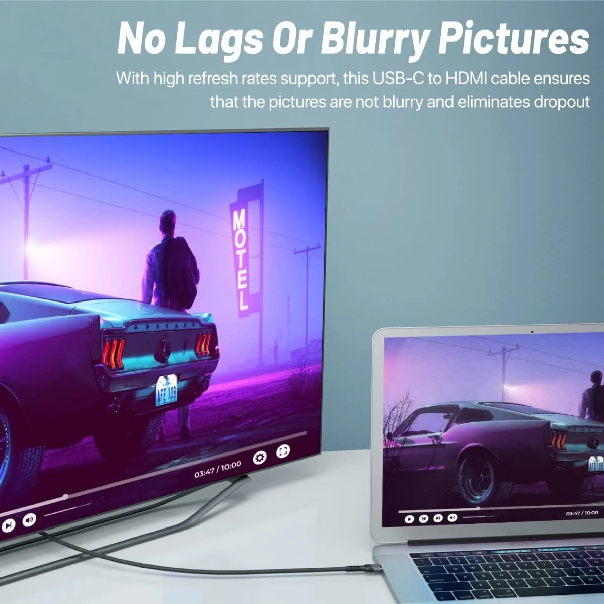 كيبل USB-C إلى HDMI 8K Promate MediaCord-8K