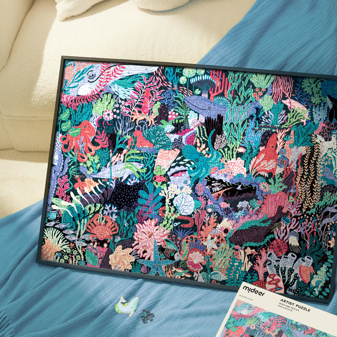 لعبة تركيب الفنان 1000قطعة من ميدير – في عمق المحيط