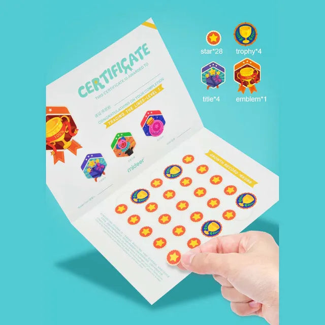 دفتر العمل القابل للمسح من ميدير لربط النقاط بعد الامساح 50 صفحة