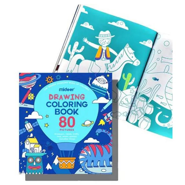 كتاب تلوين رسم ميدير - بنات، أولاد