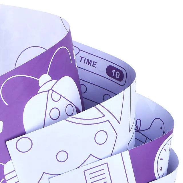 كتاب تلوين رسم ميدير - بنات، أولاد