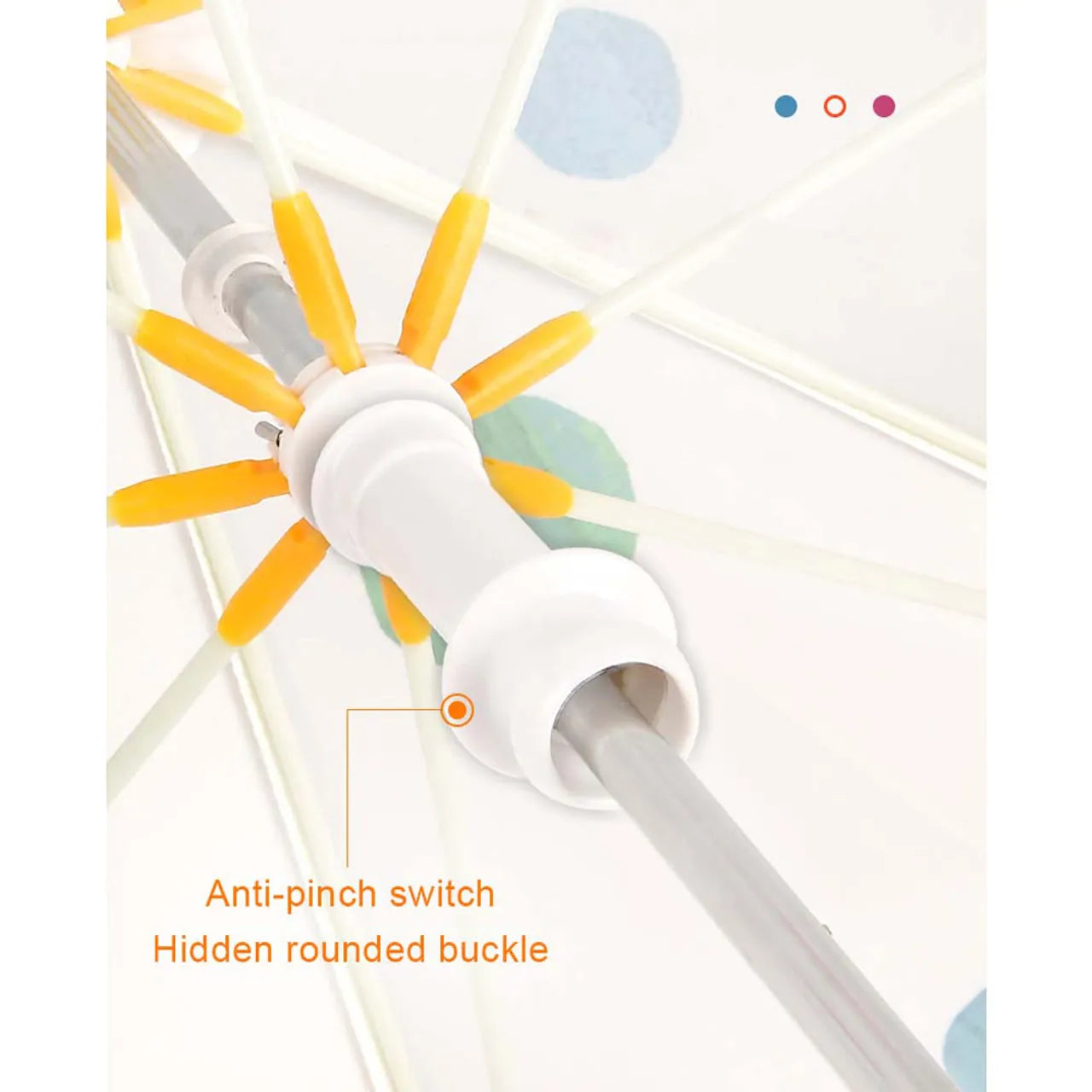 مظلة ميدير للأطفال على شكل اليرقة