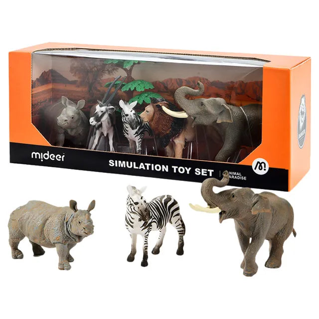 Mideer Simulation Toy Set-Animal Paradise