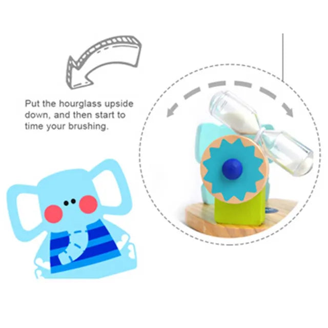 مؤقت بيبي تينا لفرشاة الأسنان من ميدير