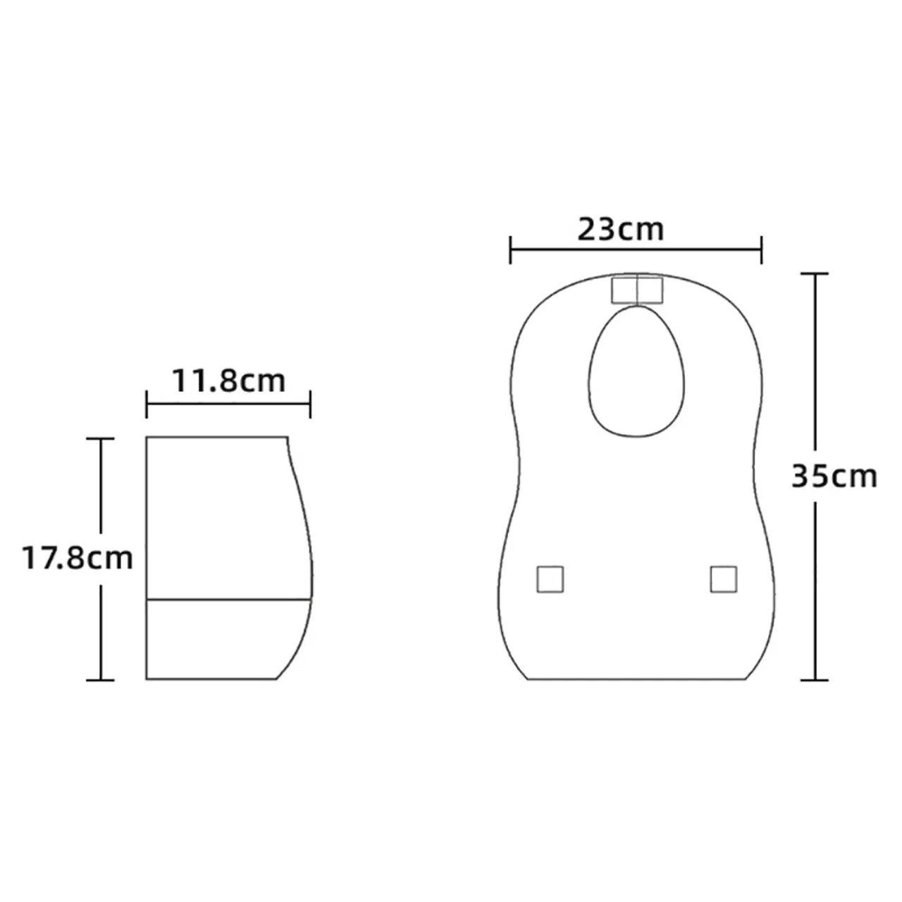 مريلة أطفال من ميدير للاستخدام مرة واحدة – أرنب وردي، 20 قطعة