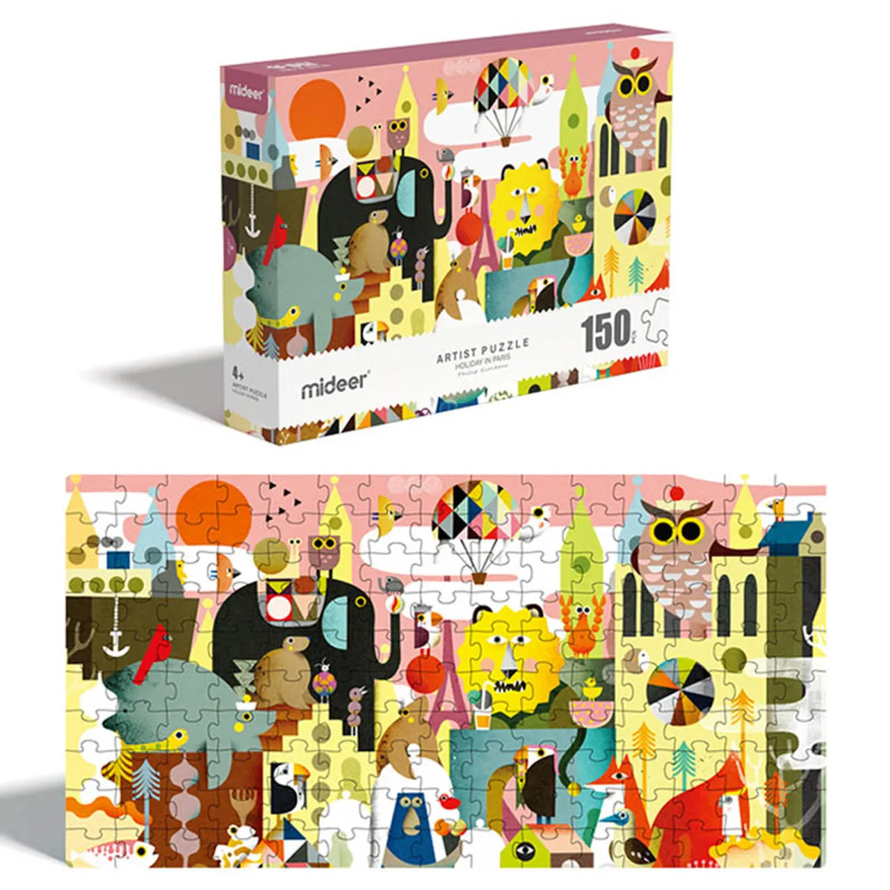 لعبة تركيب الفنان عطلة في باريس 150 قطعة من ميدير