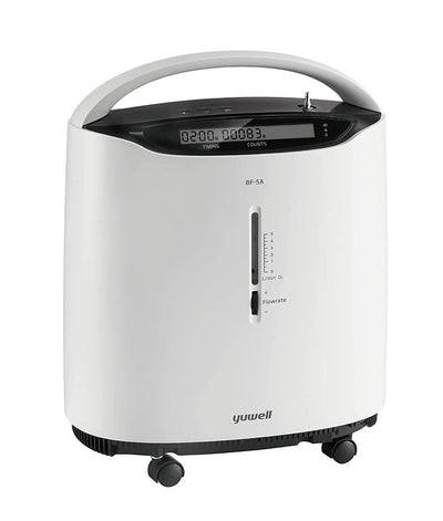 Yuwell 8F-5A Oxygen Concentrator – 0.5–5L/min, 5-Litre Model