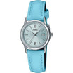 Casio Watch LTP-V002L-2B3. leather strap