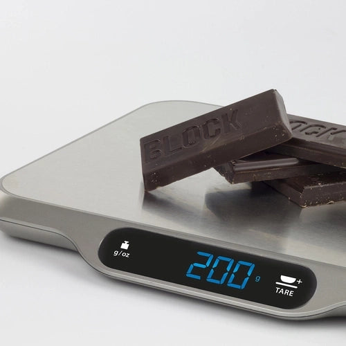 ميزان مطبخ كاسو بسعة 15 كجم وسطح كبير من الفولاذ المقاوم للصدأ